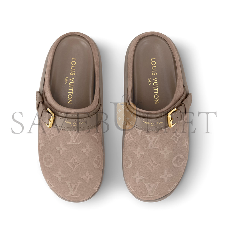 LOUIS VUITTON LV TO-GO FLAT COMFORT CLOG 1AHLVS LOUIS VUITTON LV TO-GO FLAT COMFORT CLOG 1AHLVS